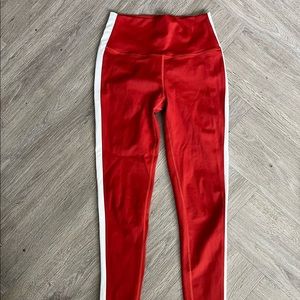 Split 59 Red leggings